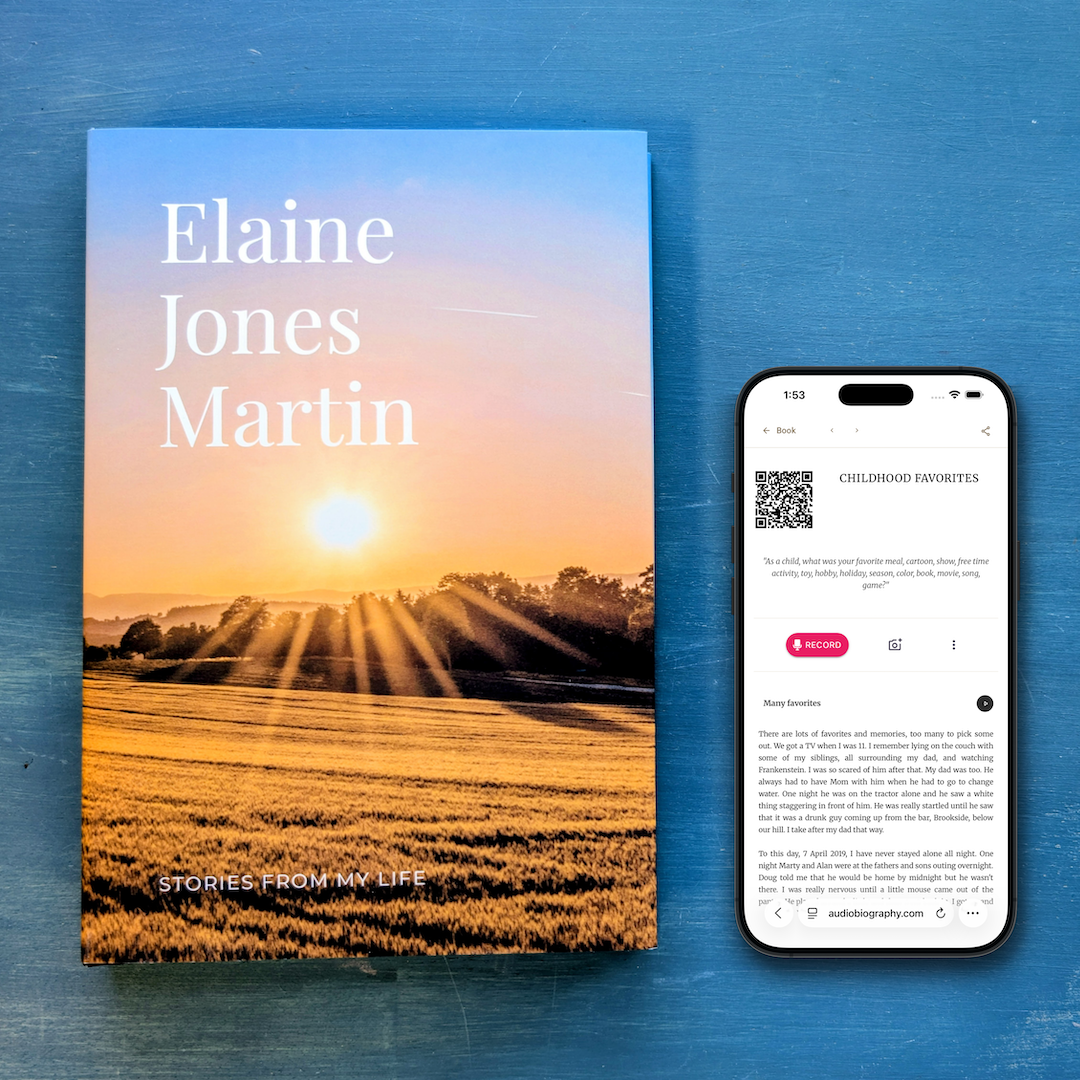 Audiobiography Interactive Legacy Book